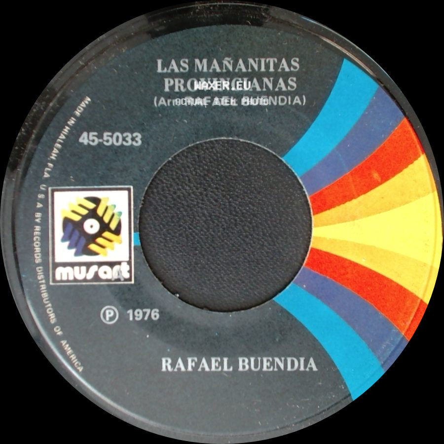 Rafael Buendia - Las Mañanitas Provincianas / Las Botas De Mi Suegra side A