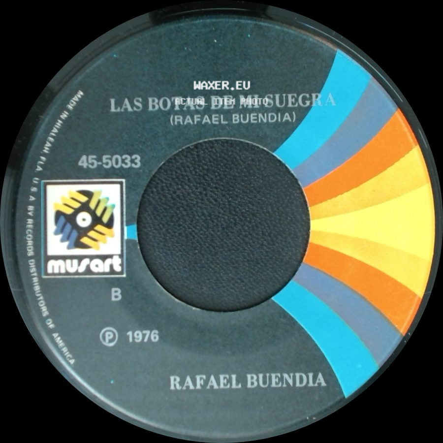 Rafael Buendia - Las Mañanitas Provincianas / Las Botas De Mi Suegra side B