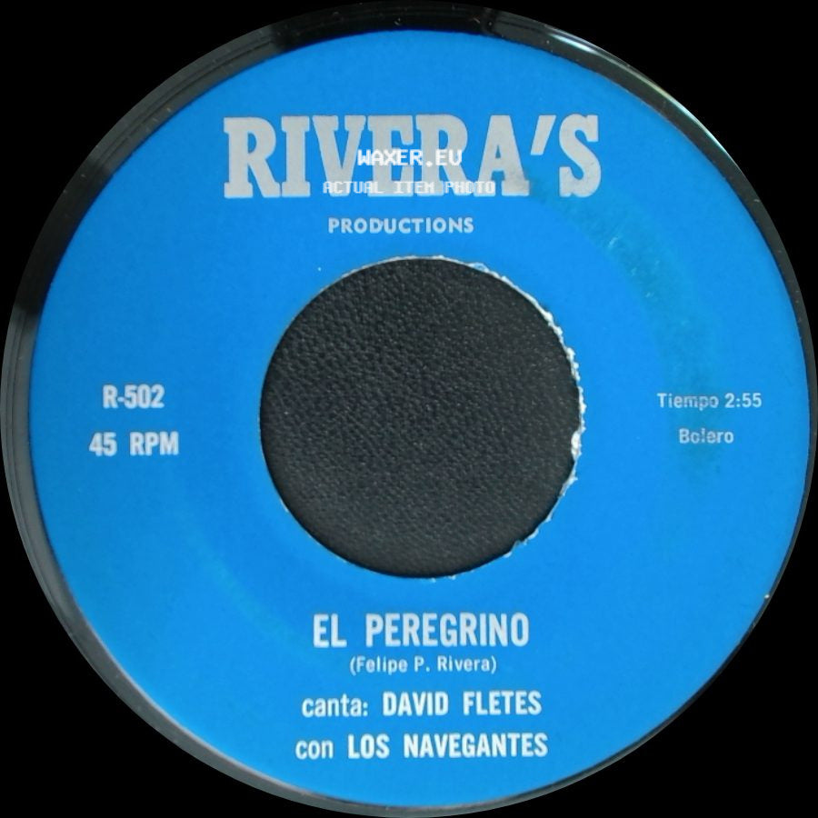 David Fletes Con Los Navegantes - Ay Compadre / El Peregrino side B