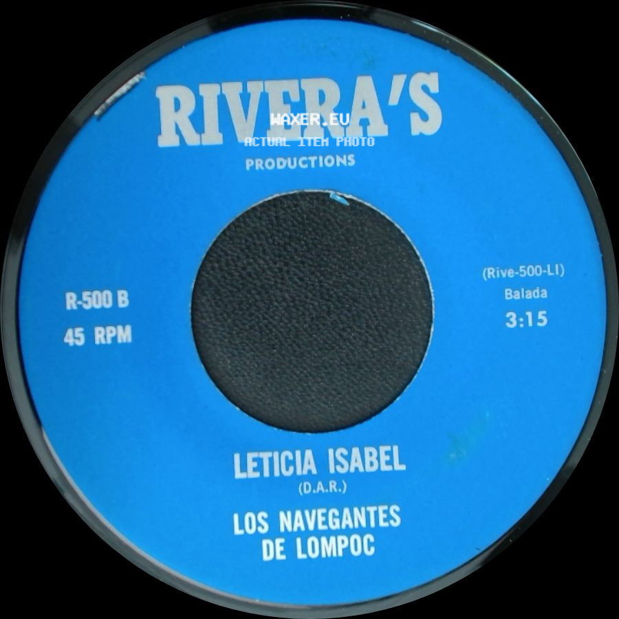 Los Navegantes De Lompoc - Te Devuelvo Todo / Leticia Isabel side B