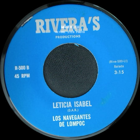 Los Navegantes De Lompoc - Te Devuelvo Todo / Leticia Isabel side B