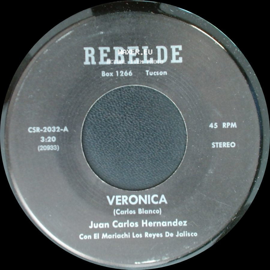 Juan Carlos Hernandez - Veronica / Que Manera De Perder side A