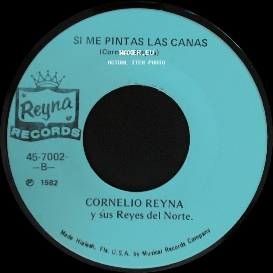 Cornelio Reyna Y Sus Reyes Del Norte - Si Me Pintas Las Canas / El Caso De Las Malvinas side A