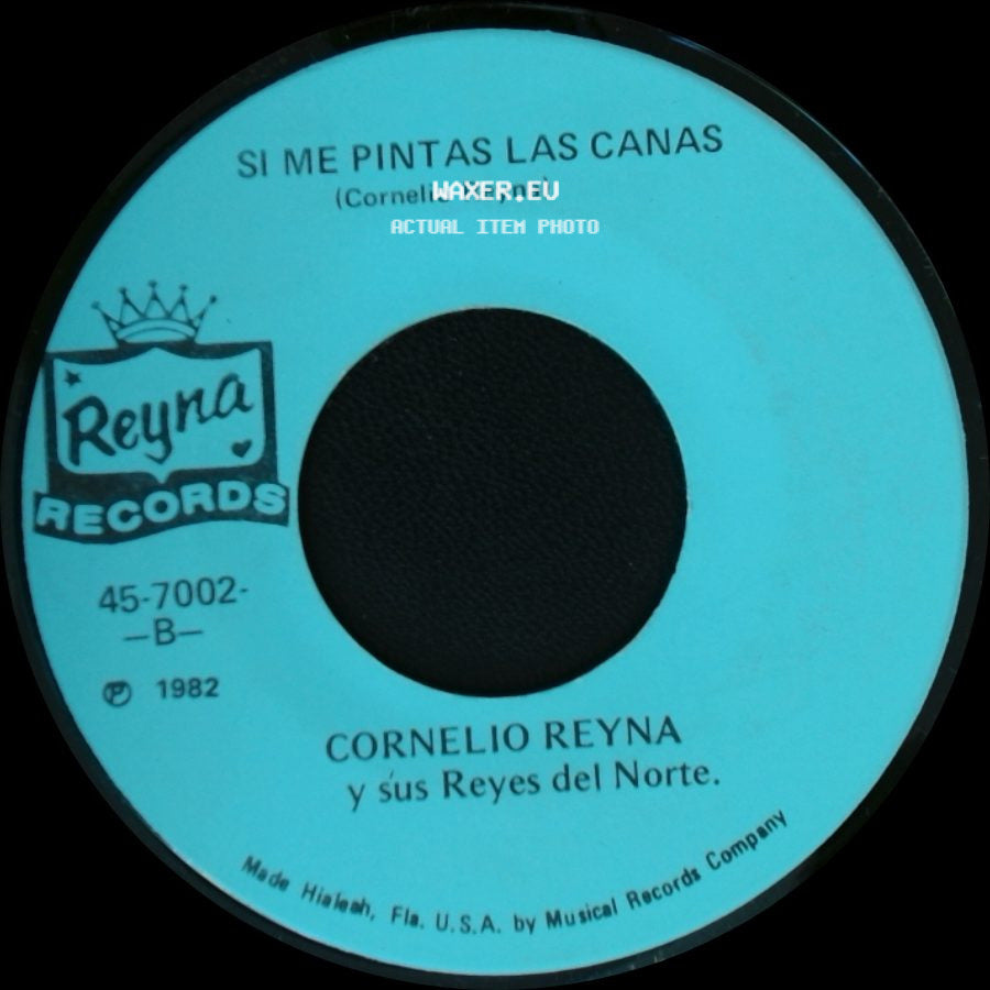 Cornelio Reyna Y Sus Reyes Del Norte. - El Caso De Las Malvinas / Si Me Pintas Las Canas side B