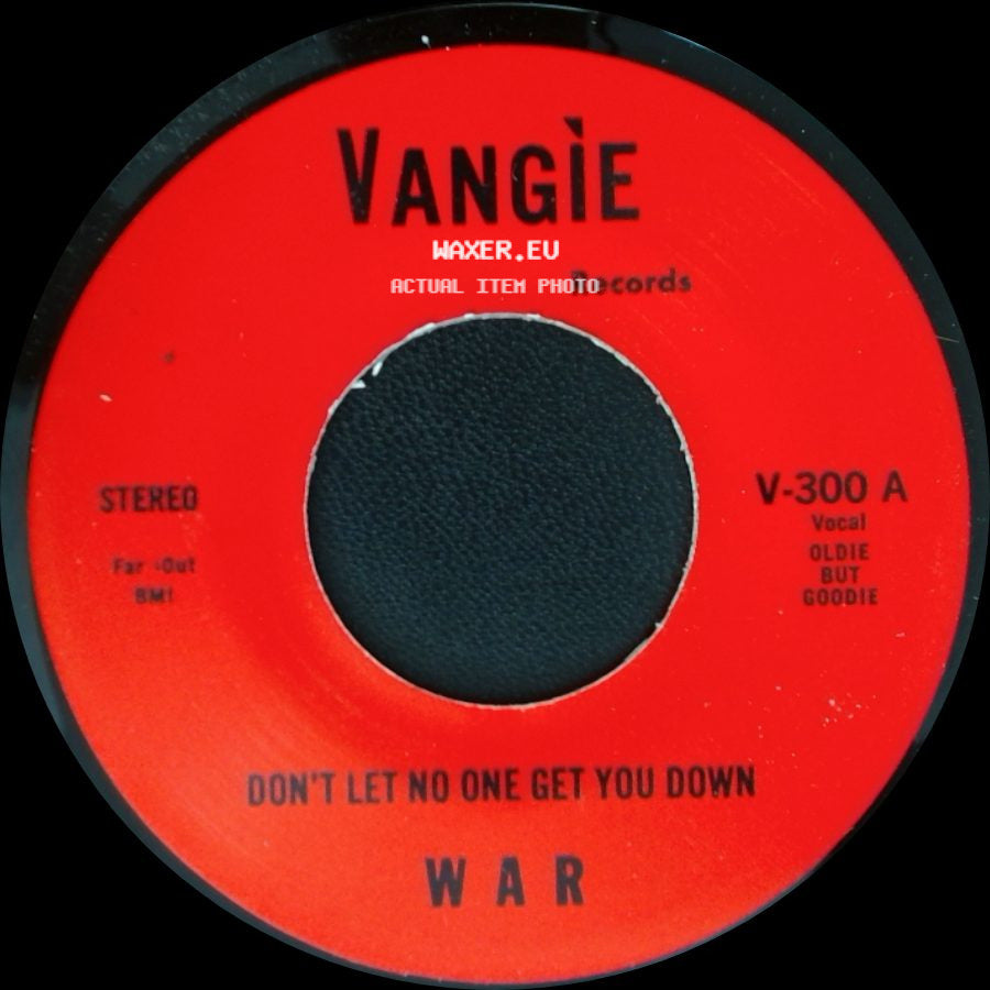 The Hollydood Saxons / War - Every Day's A Holiday / Don't Let No One Get You Down side B