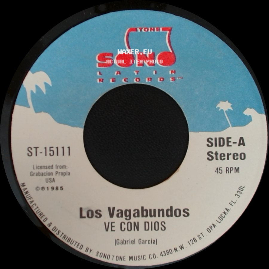Los Vagabundos - Gracias A La Vida / Ve Con Dios side B
