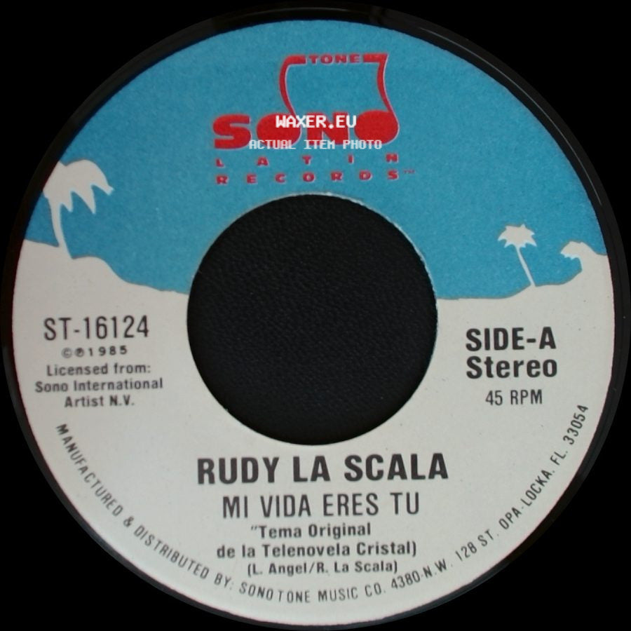 Rudy La Scala - Mi Vida Eres Tu / Amor side A