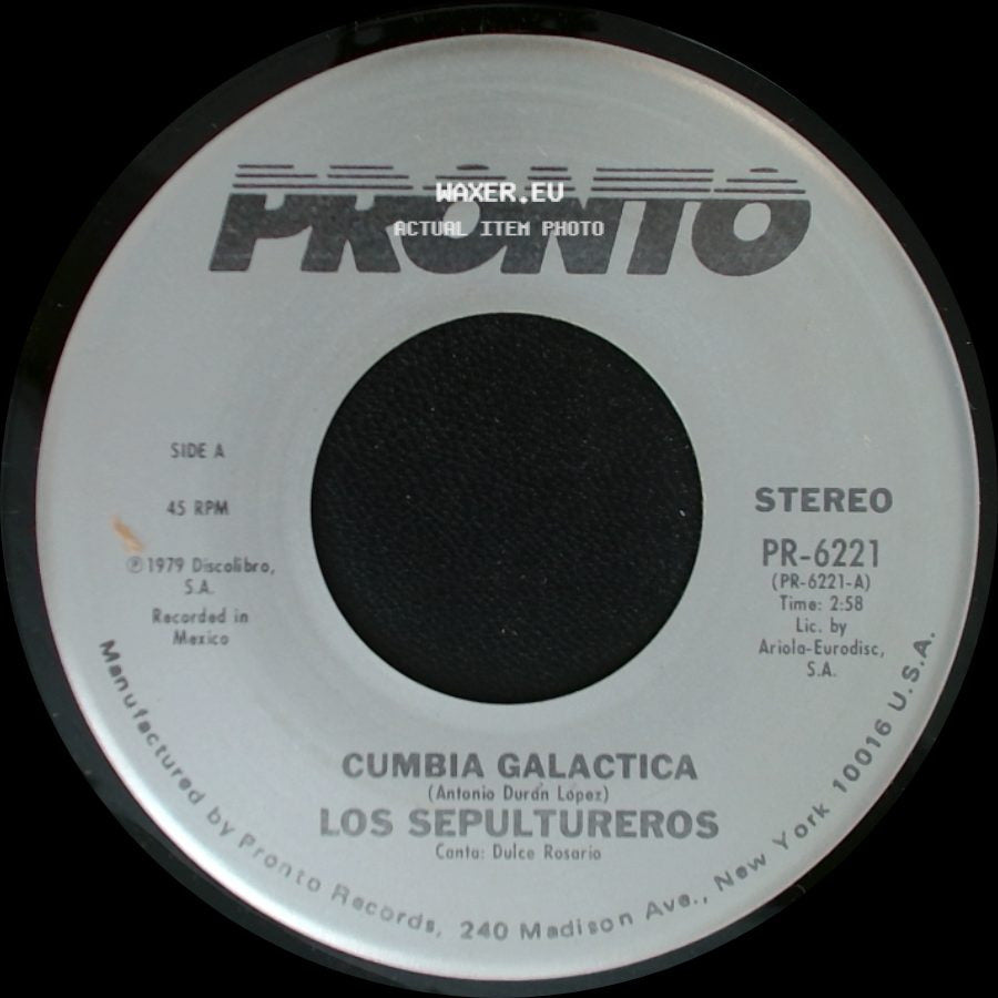 Los Sepultureros - Cumbia Galactica / Mi Casita side A