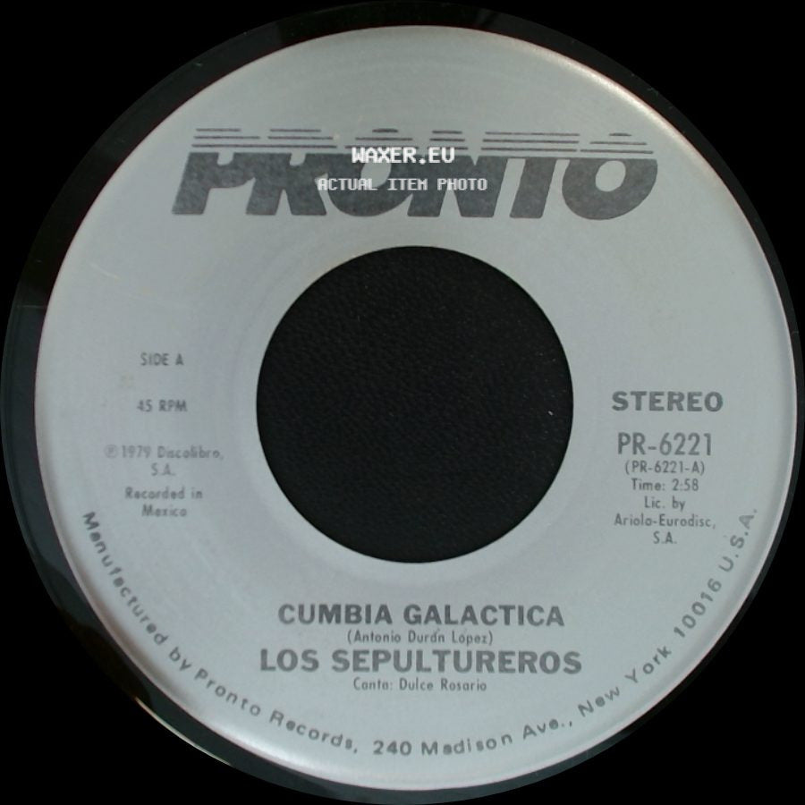 Los Sepultureros - Cumbia Galactica / Mi Casita side A