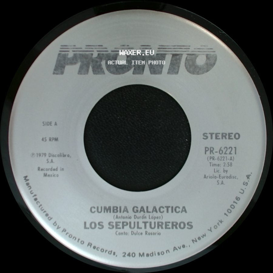 Los Sepultureros - Cumbia Galactica / Mi Casita side A