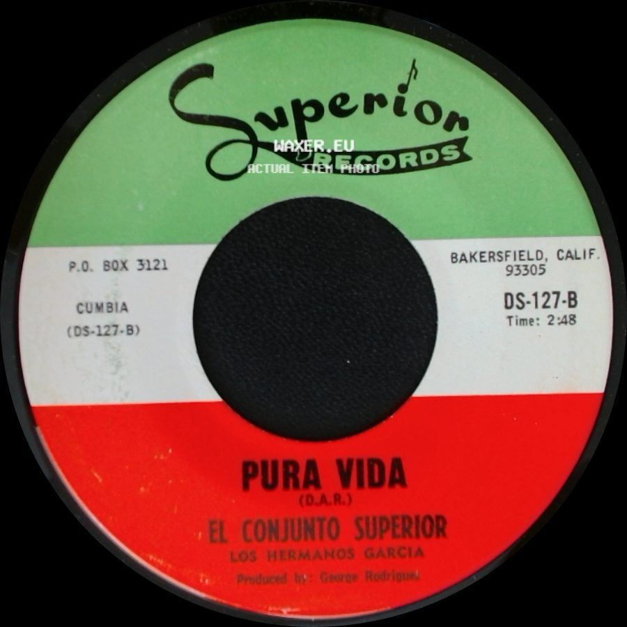 El Conjunto Superior - Volveras Otra Vez / Pura Vida side B