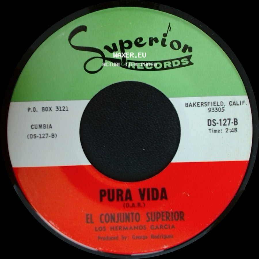 El Conjunto Superior - Volveras Otra Vez / Pura Vida side B