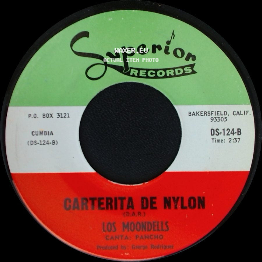 Los Moondells - Palomita Voladora / Carterita De Nylon side B