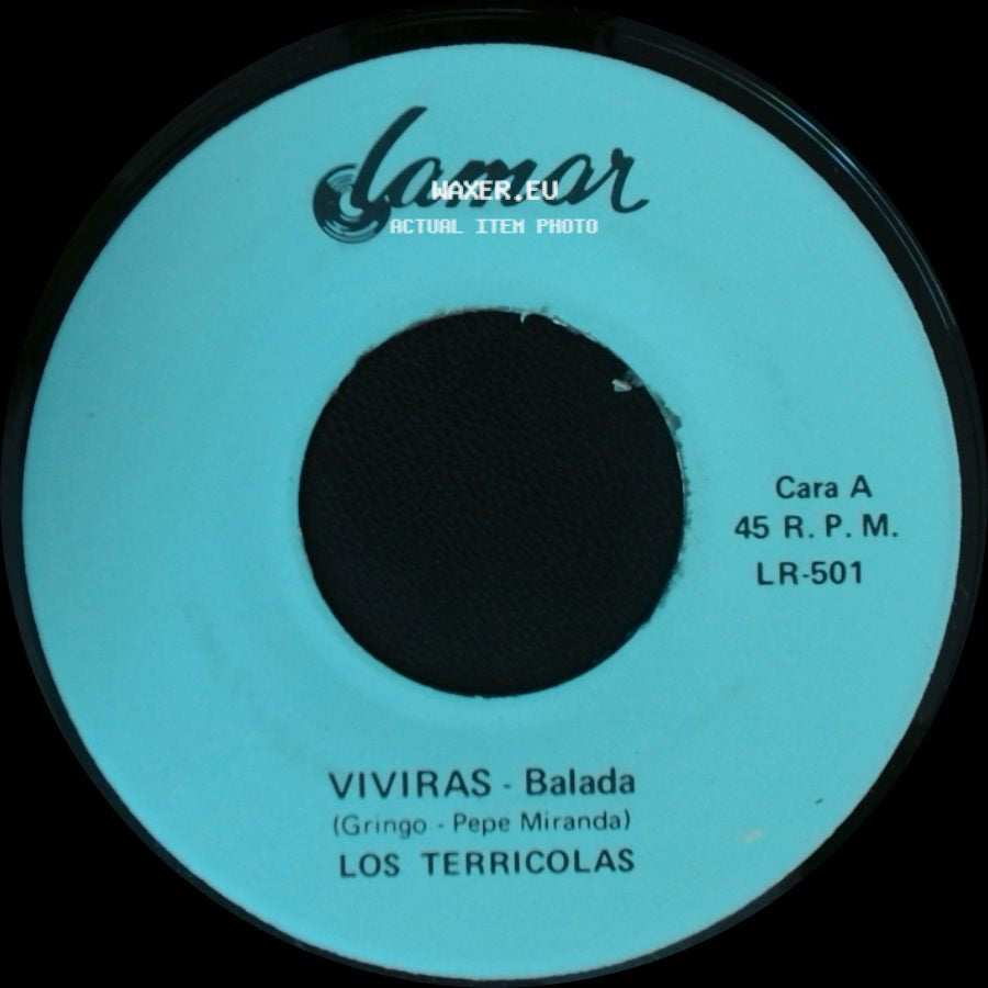 Los Terricolas - Viviras - Balada / Me Amaras Hasta El Final - Soul side A