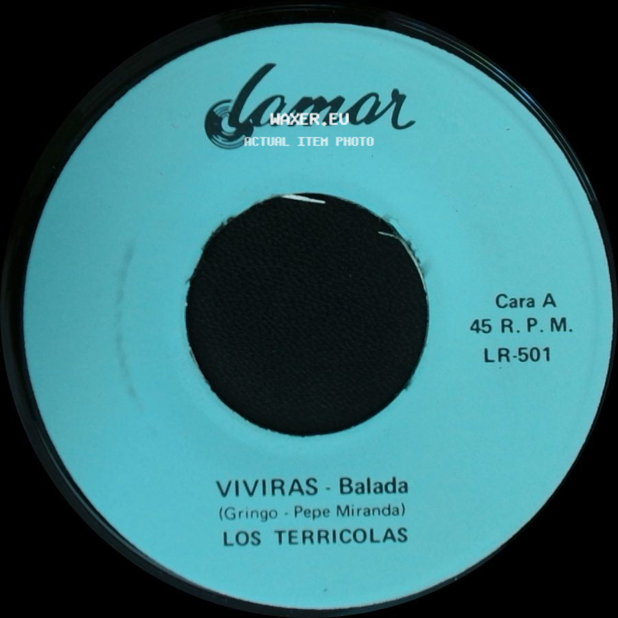 Los Terricolas - Viviras - Balada / Me Amaras Hasta El Final - Soul side A