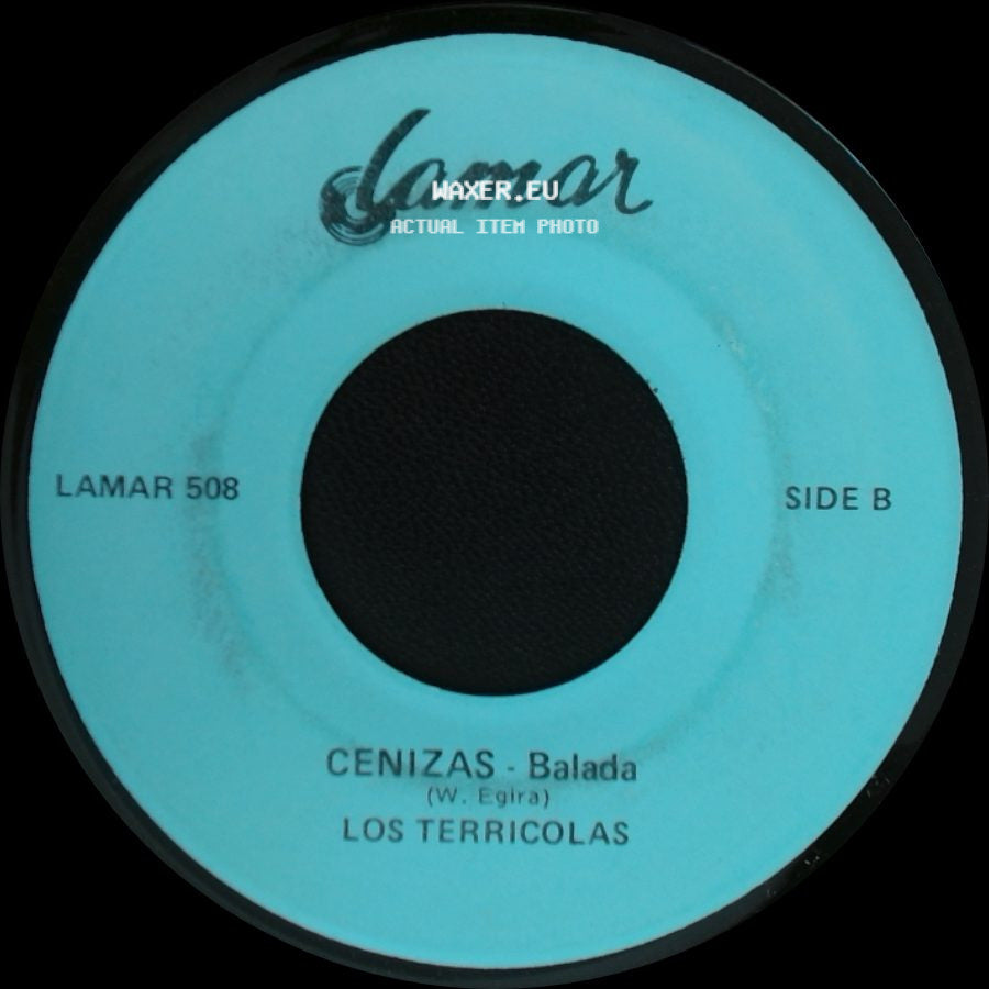 Los Terricolas - Te Amare - Balada / Cenizas - Balada side B