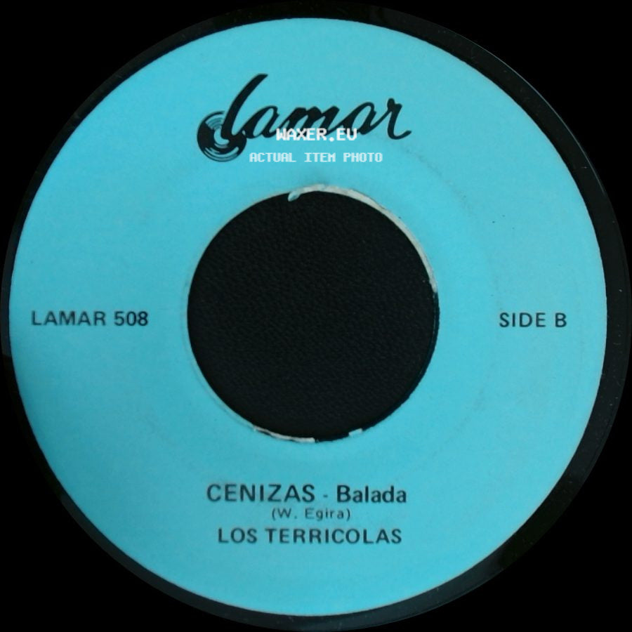 Los Terricolas - Te Amare - Balada / Cenizas - Balada side B