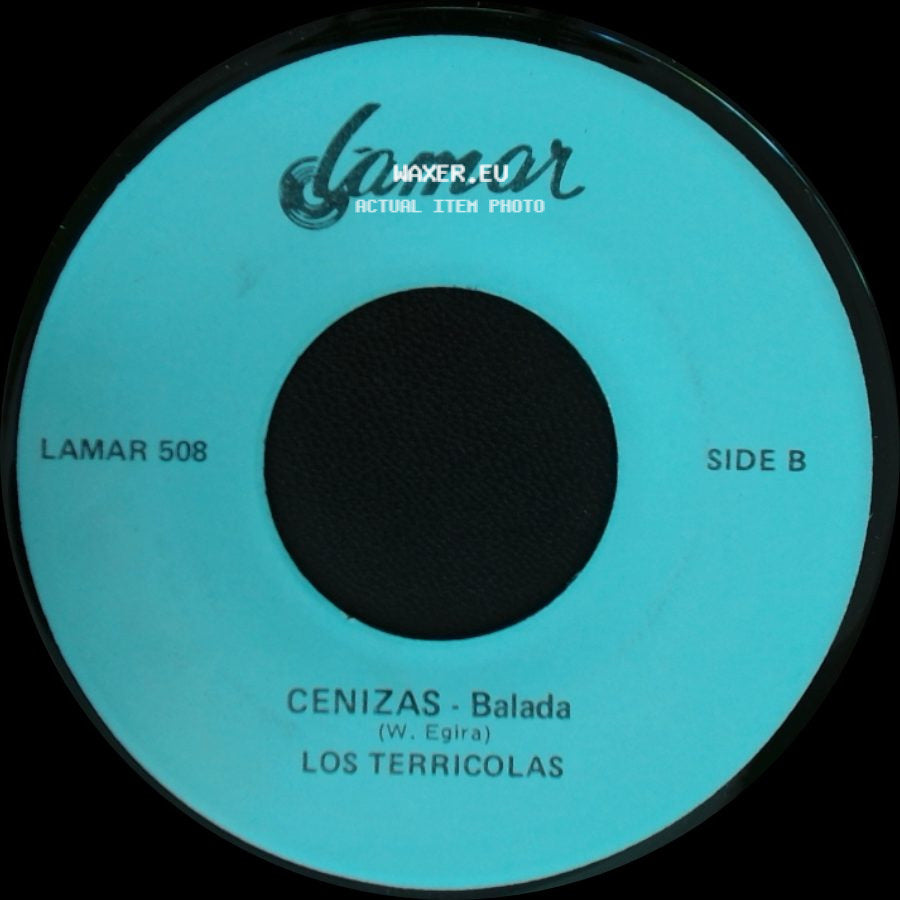 Los Terricolas - Te Amare - Balada / Cenizas - Balada side B