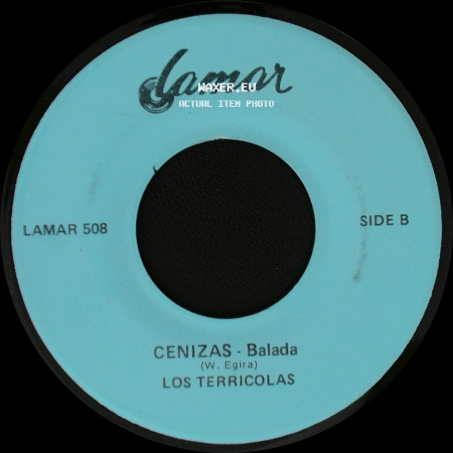 Los Terricolas - Te Amare - Balada / Cenizas - Balada side B