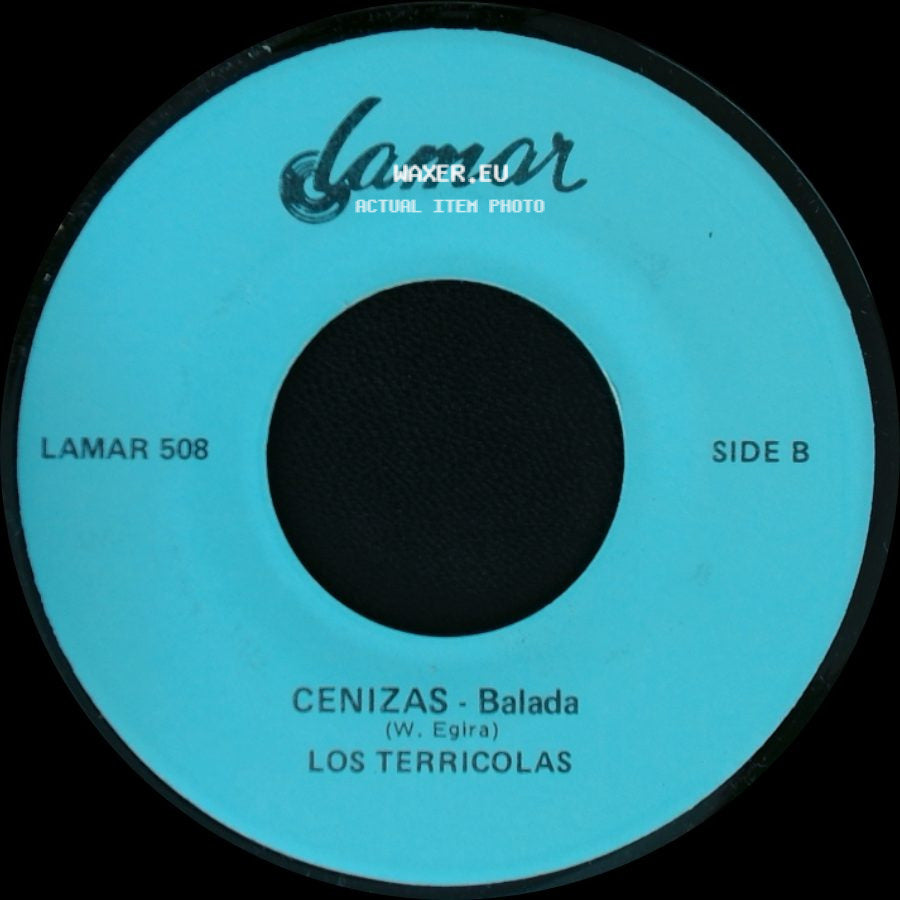 Los Terricolas - Te Amare - Balada / Cenizas - Balada side B