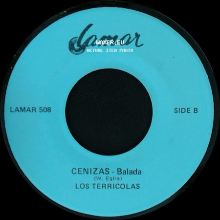 Los Terricolas - Te Amare - Balada / Cenizas - Balada side B