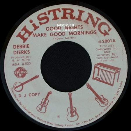 Debbie Dierks - Good Nights Make Good Mornings / Good Nights Make Good Mornings side B