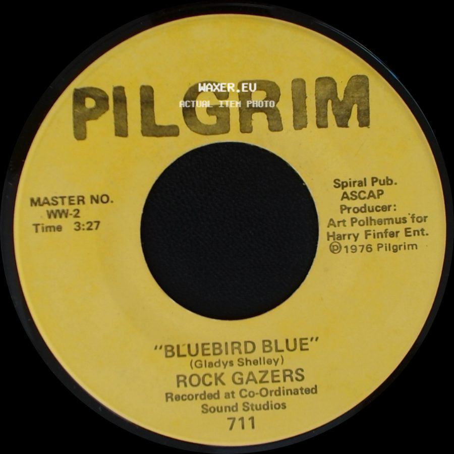 Rock Gazers - Bluebird Blue / Wet Weekend side A