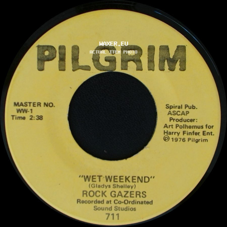 Rock Gazers - Bluebird Blue / Wet Weekend side B