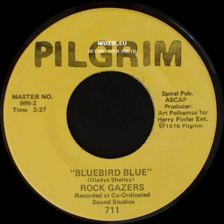 Rock Gazers - Wet Weekend / Bluebird Blue side B