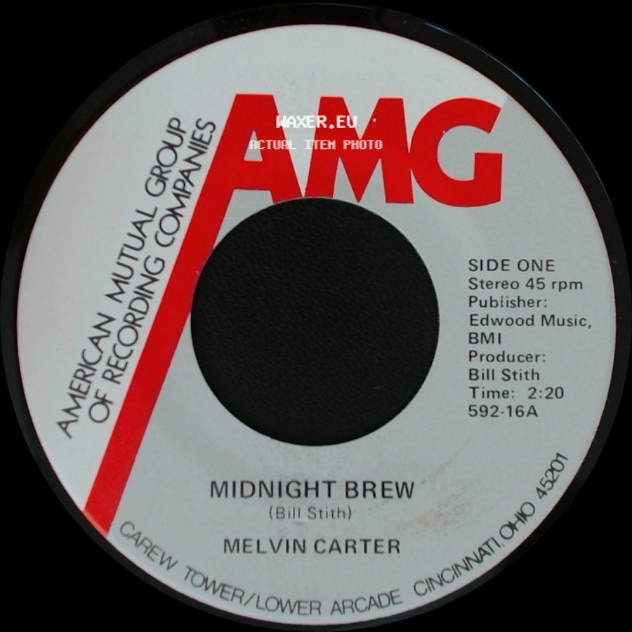 Melvin Carter / The Lonnie Mack No Shuck And Jive Road Band - Midnight Brew / Rock N' Roll Music side A