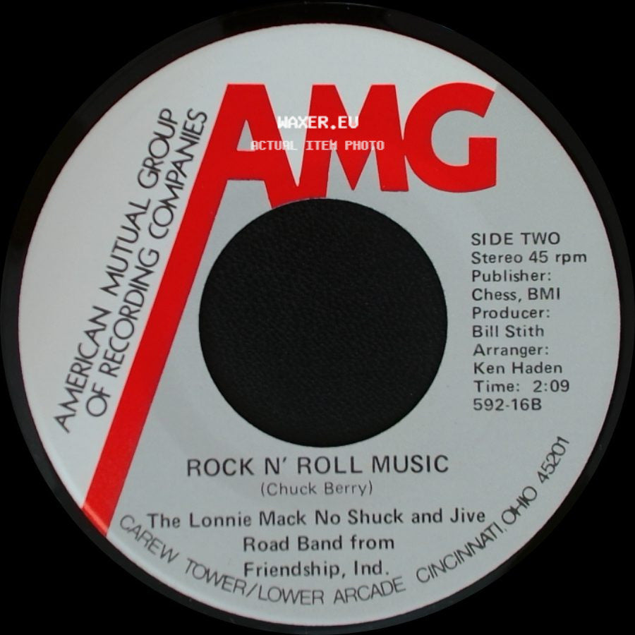 Melvin Carter / The Lonnie Mack No Shuck And Jive Road Band - Midnight Brew / Rock N' Roll Music side B