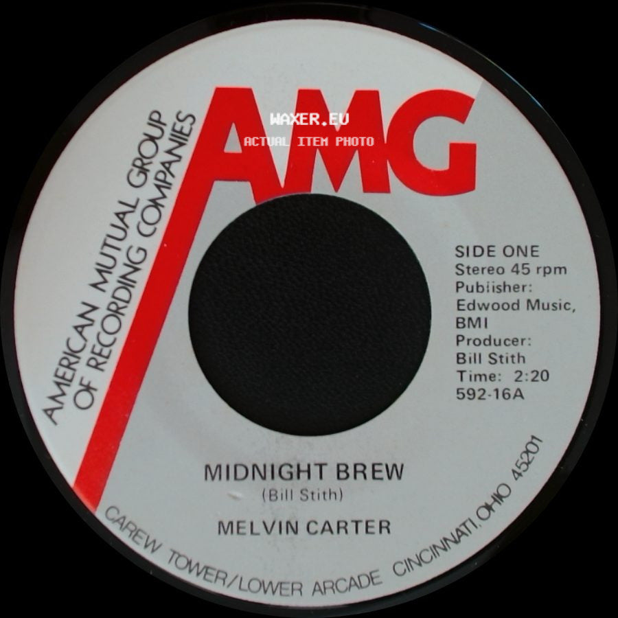 Melvin Carter / The Lonnie Mack No Shuck And Jive Road Band - Midnight Brew / Rock N' Roll Music side A