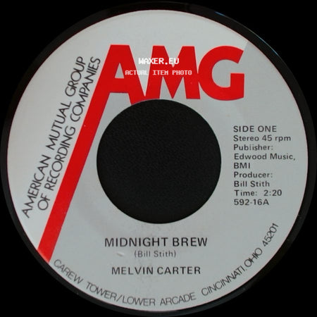 Melvin Carter / The Lonnie Mack No Shuck And Jive Road Band - Midnight Brew / Rock N' Roll Music side A
