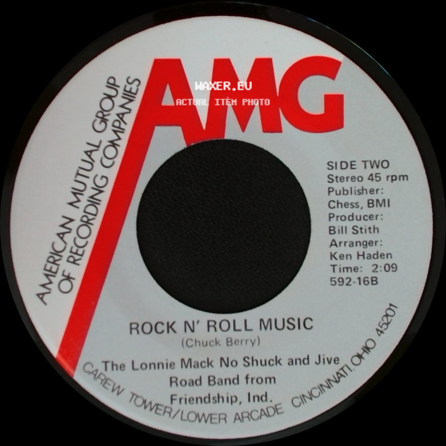 Melvin Carter / The Lonnie Mack No Shuck And Jive Road Band - Midnight Brew / Rock N' Roll Music side B