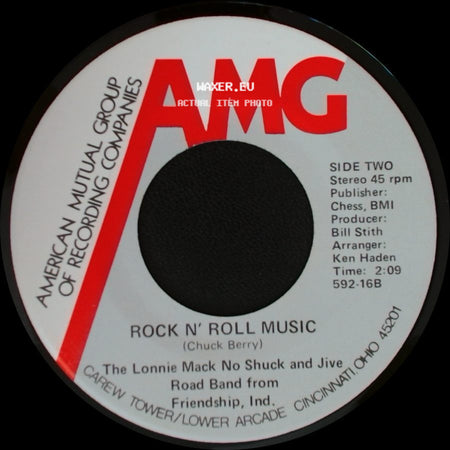 Melvin Carter / The Lonnie Mack No Shuck And Jive Road Band - Midnight Brew / Rock N' Roll Music side B