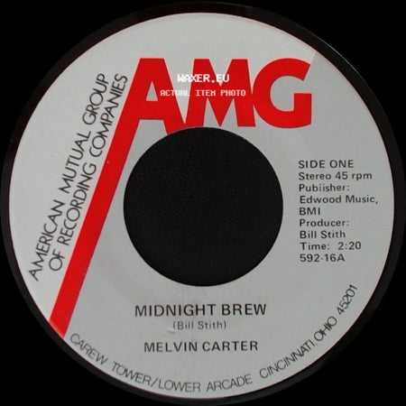 Melvin Carter / The Lonnie Mack No Shuck And Jive Road Band - Midnight Brew / Rock N' Roll Music side A