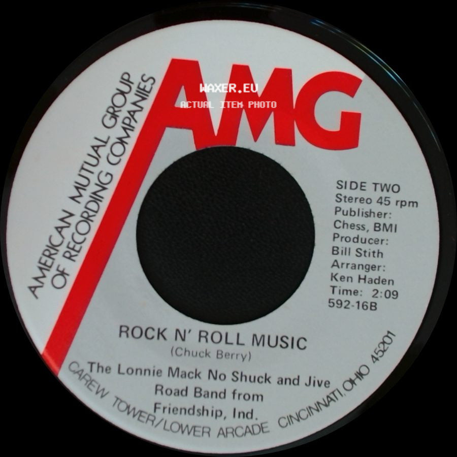Melvin Carter / The Lonnie Mack No Shuck And Jive Road Band - Midnight Brew / Rock N' Roll Music side B
