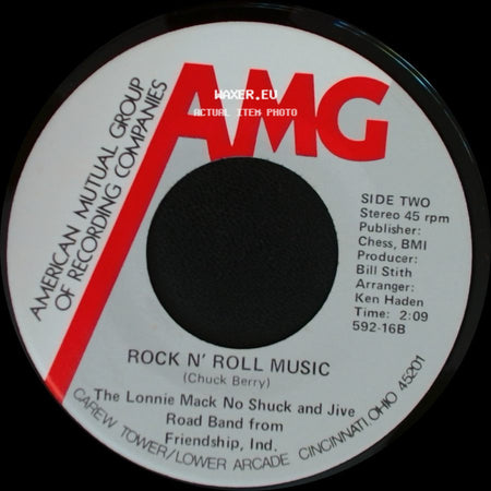 Melvin Carter / The Lonnie Mack No Shuck And Jive Road Band - Midnight Brew / Rock N' Roll Music side B