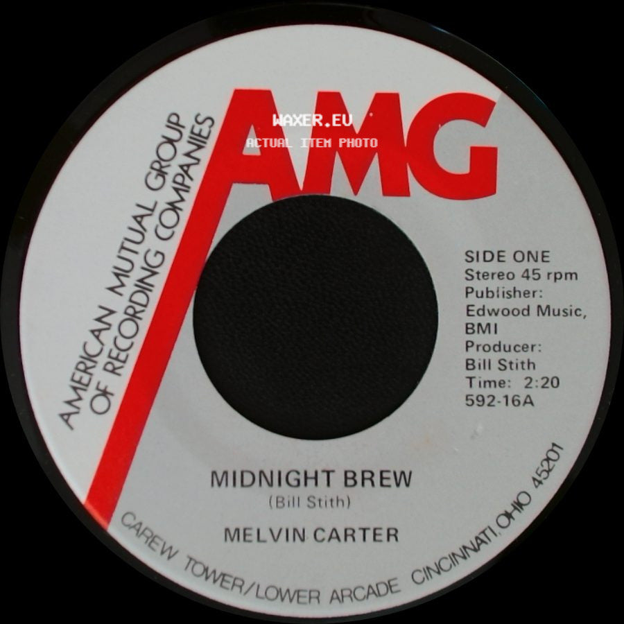 Melvin Carter / The Lonnie Mack No Shuck And Jive Road Band - Midnight Brew / Rock N' Roll Music side A