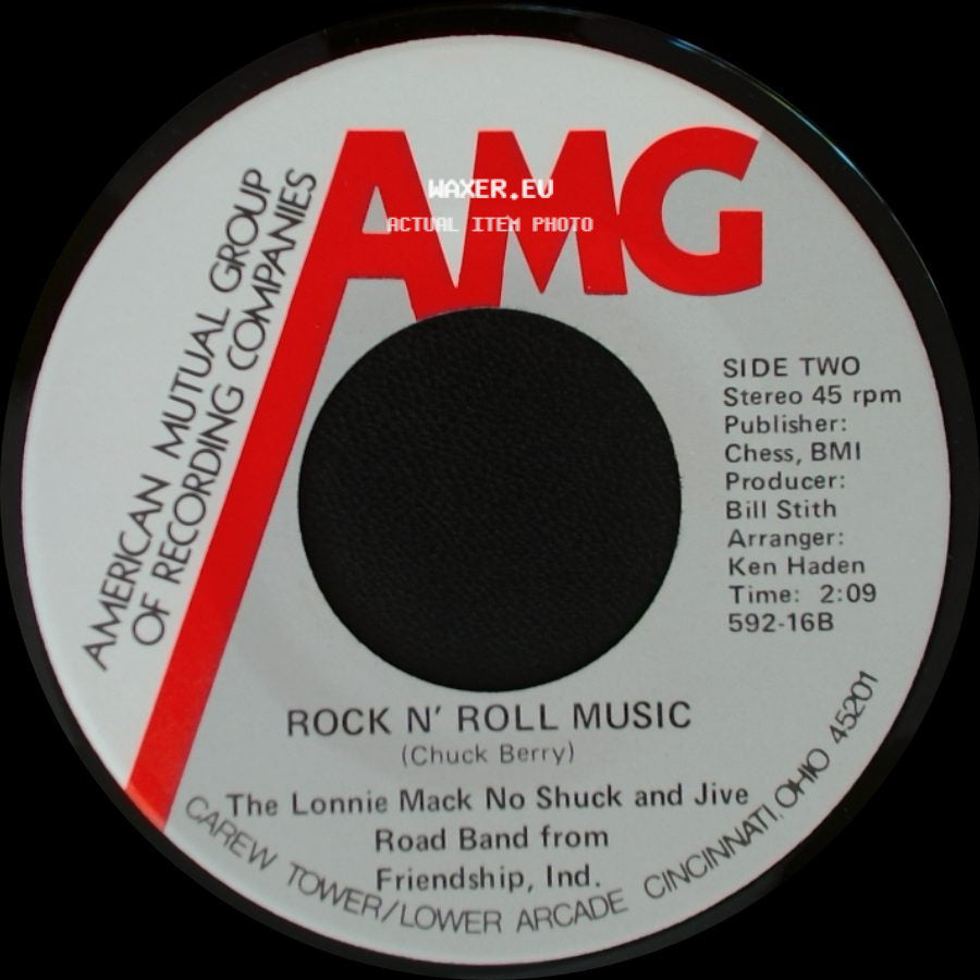 Melvin Carter / The Lonnie Mack No Shuck And Jive Road Band - Midnight Brew / Rock N' Roll Music side B