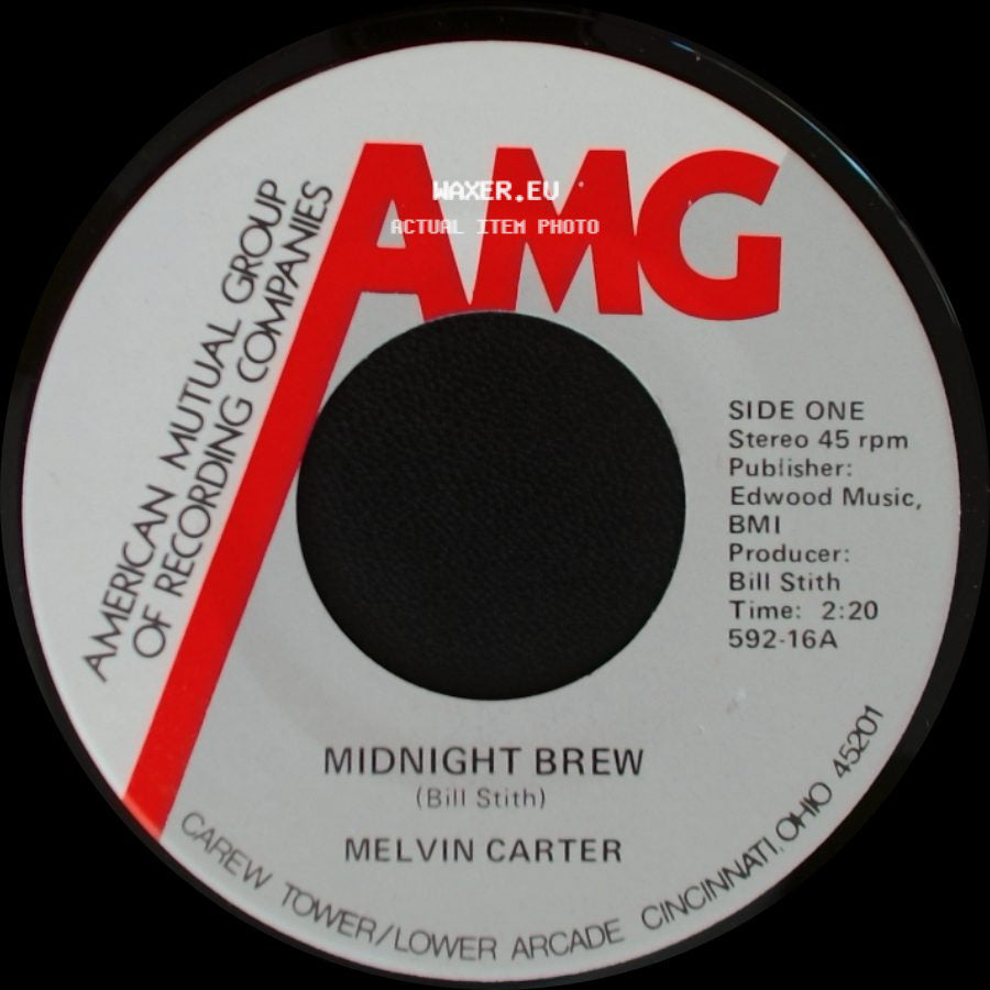 Melvin Carter / The Lonnie Mack No Shuck And Jive Road Band - Midnight Brew / Rock N' Roll Music side A