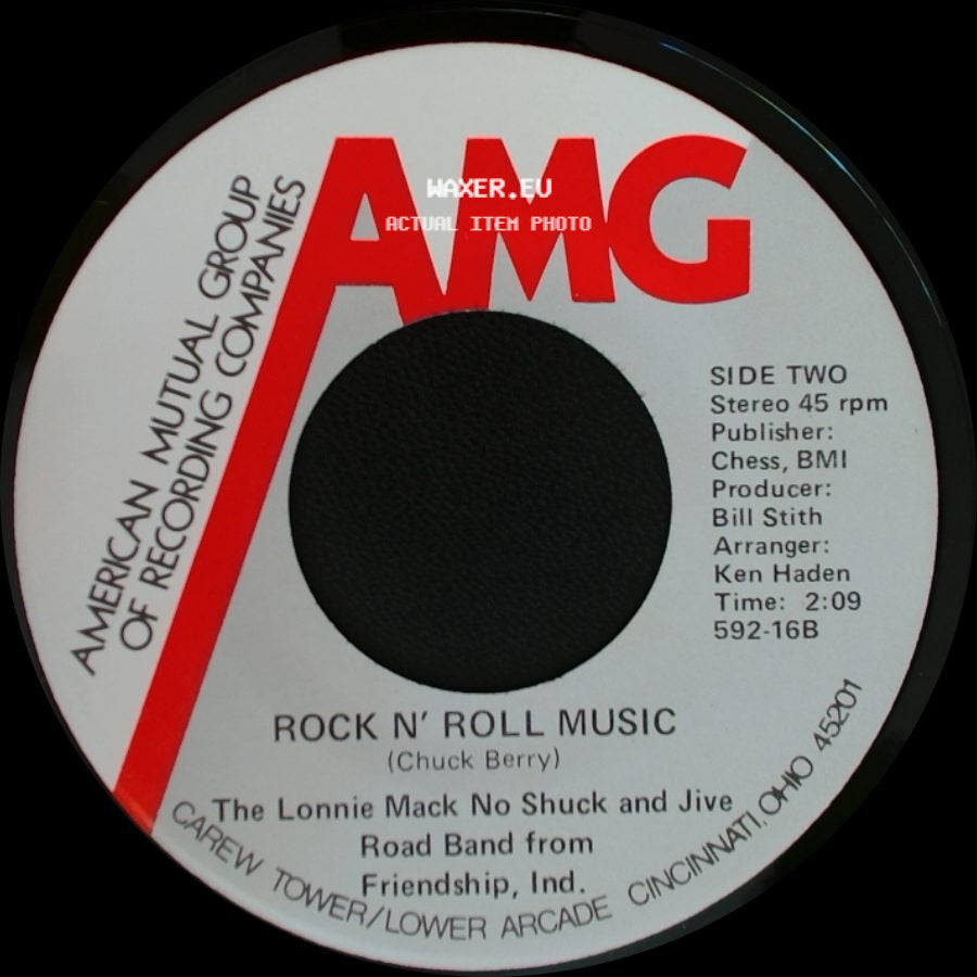 Melvin Carter / The Lonnie Mack No Shuck And Jive Road Band - Midnight Brew / Rock N' Roll Music side B