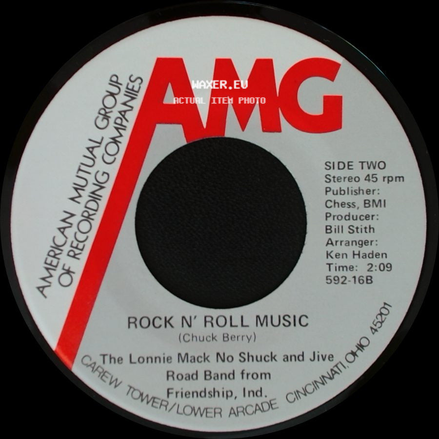 Melvin Carter / The Lonnie Mack No Shuck And Jive Road Band - Midnight Brew / Rock N' Roll Music side B