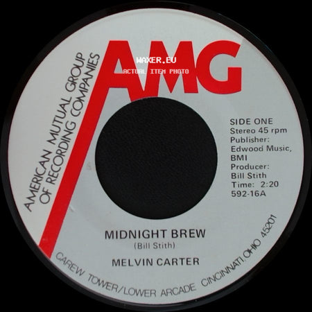 Melvin Carter / The Lonnie Mack No Shuck And Jive Road Band - Midnight Brew / Rock N' Roll Music side A