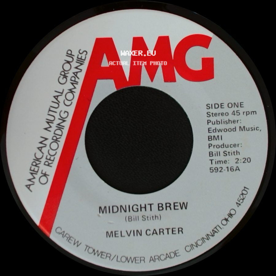 Melvin Carter / The Lonnie Mack No Shuck And Jive Road Band From Friendship, Ind. - Midnight Brew / Rock N' Roll Music side A