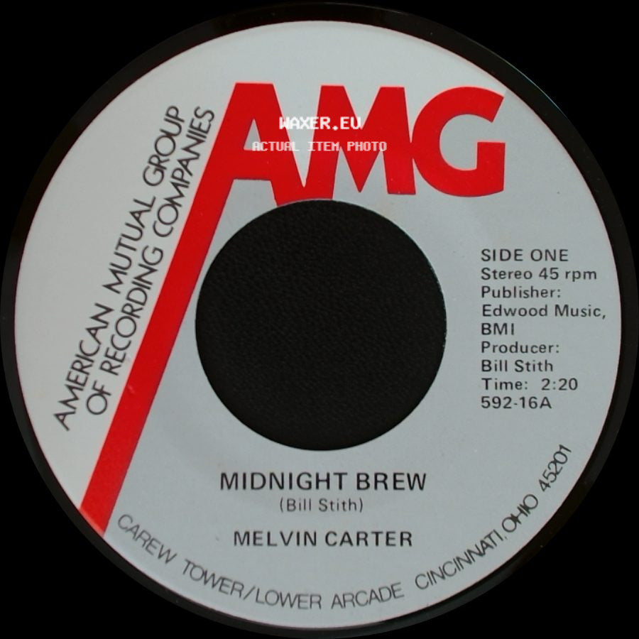 Melvin Carter / The Lonnie Mack No Shuck And Jive Road Band - Midnight Brew / Rock N' Roll Music side A