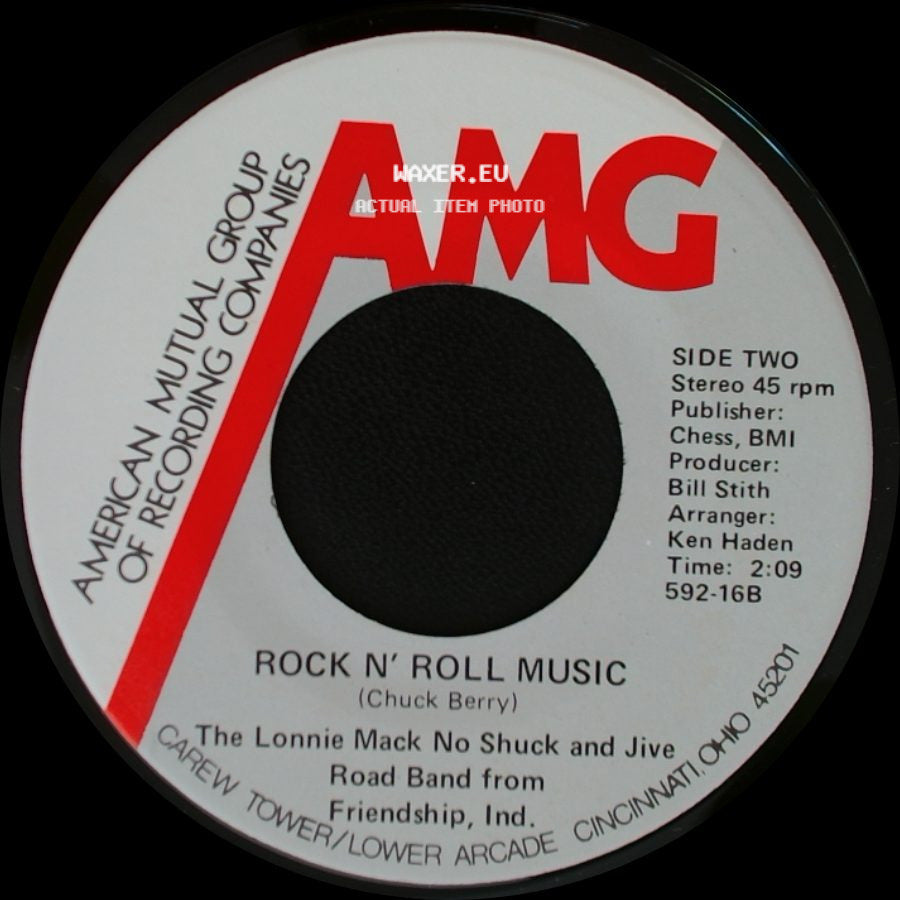 Melvin Carter / The Lonnie Mack No Shuck And Jive Road Band - Midnight Brew / Rock N' Roll Music side B