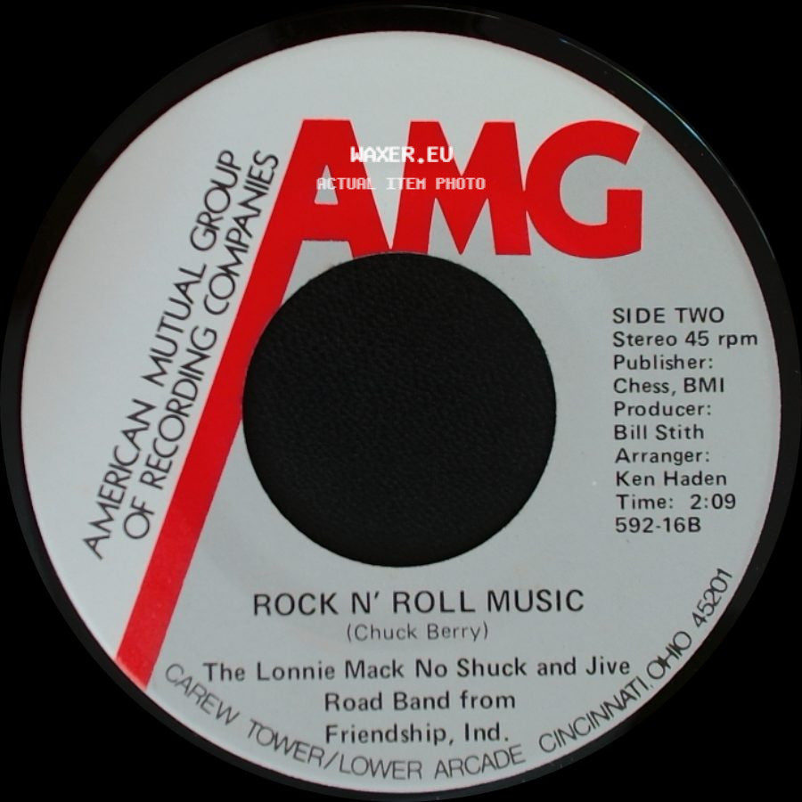Melvin Carter / The Lonnie Mack No Shuck And Jive Road Band - Midnight Brew / Rock N' Roll Music side B