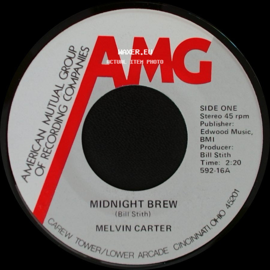 Melvin Carter / The Lonnie Mack No Shuck And Jive Road Band - Midnight Brew / Rock N' Roll Music side A