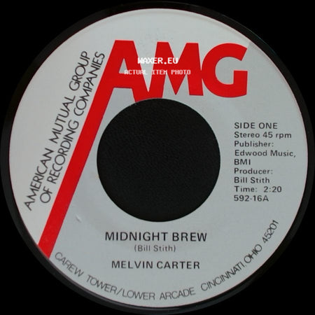 Melvin Carter - Midnight Brew / Midnight Brew side B